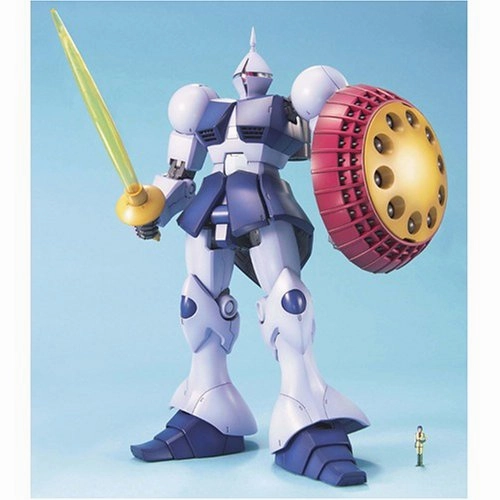 Augmented reality Gundam 1/100 MG Gundam 0079 YMS-15 Gyan Model Kit