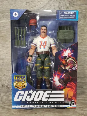 promotional item Kitchen Decor Hasbro G.I. Joe Classified Series #54 Tiger Force David L. "Bazooka" Katzenbogen Action Figure