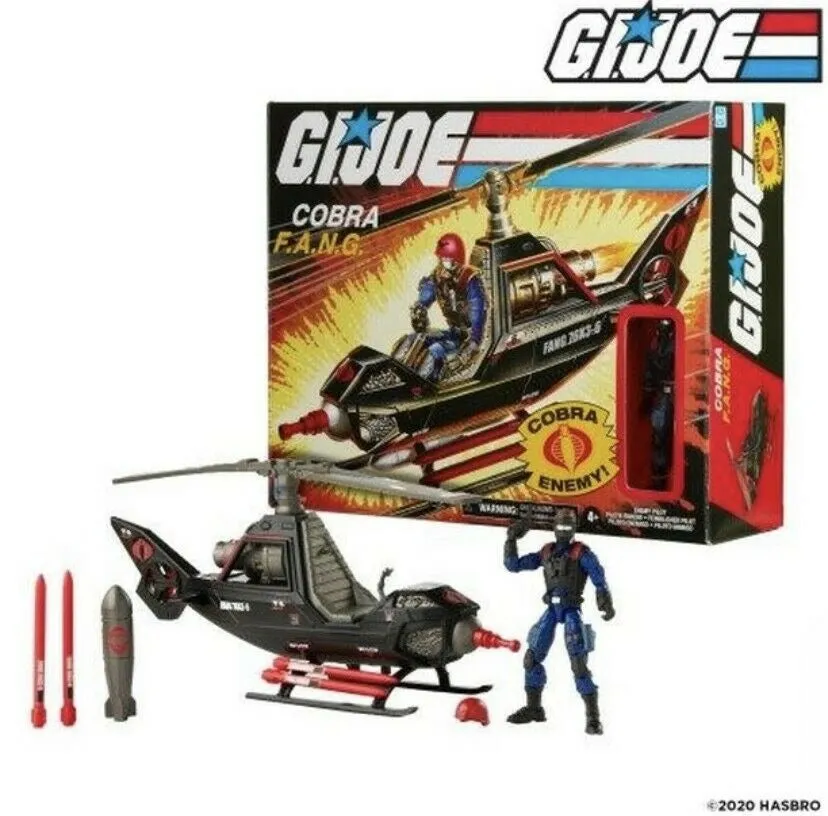 Hasbro Retro G.I. Joe Cobra F.A.N.G Fang Vehicle Scandinavian design DC Comics