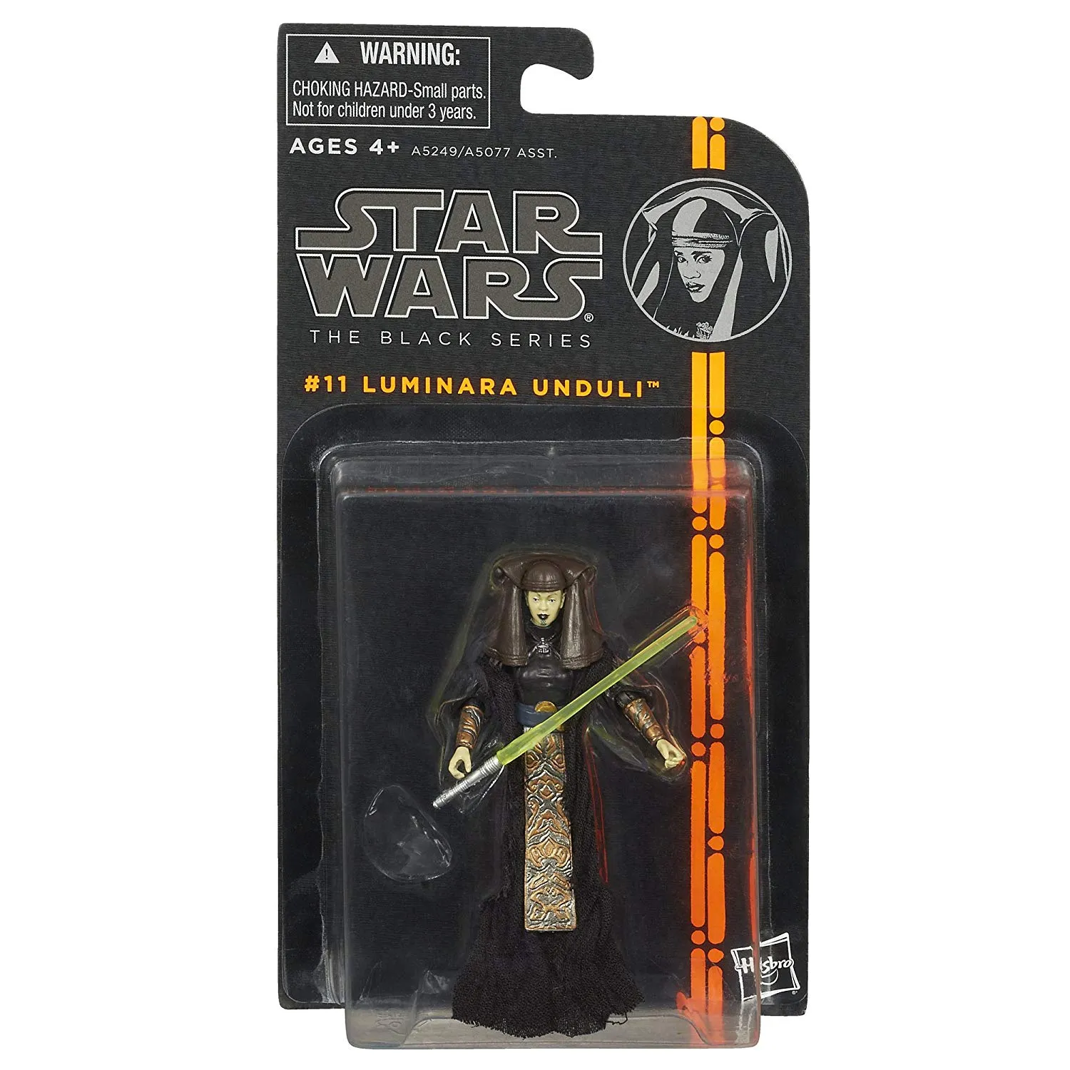 LOOSE - Star Wars The Black Series #11 Luminara Unduli 3.75 Inch Figure Collectors Hero