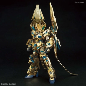 Detailed Sculpture Gundam 1/144 HGUC #216 Gundam Narrative RX-0 Unicorn Gundam 03 Phenex (Destroy Mode) [Narrative Ver.] Gold Coating Model Kit