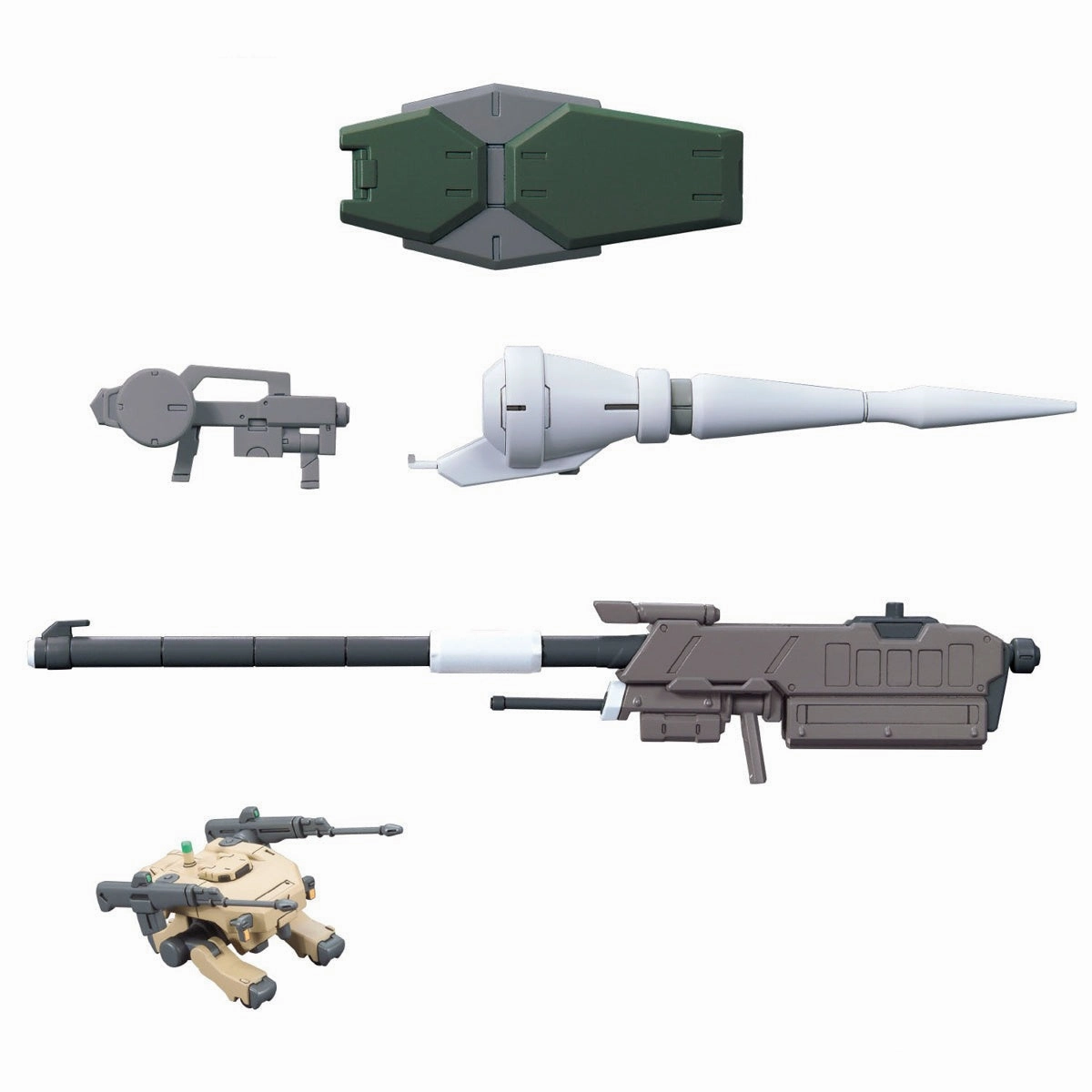 Gundam 1/144 Gunpla Option Parts Set 11 (Smoothbore Gun For Barbatos) Model Kit National Treasure