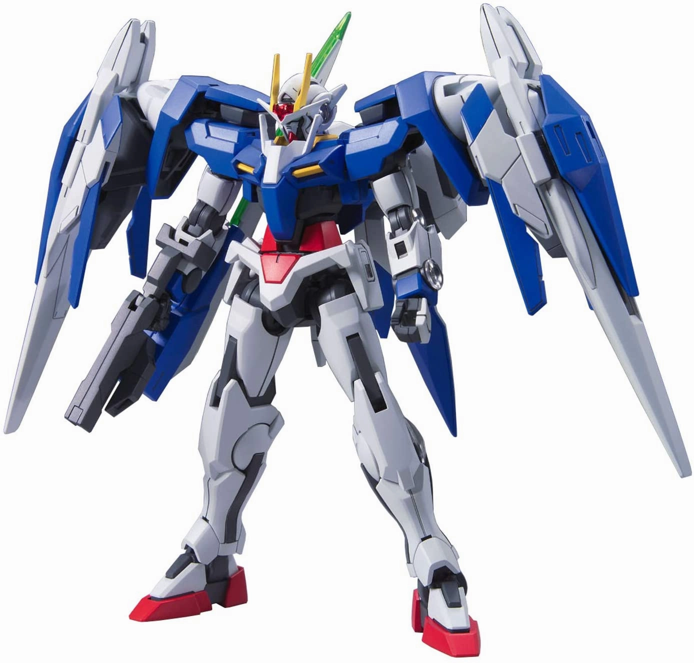 Gundam 1/144 HG 00 #54 GN-0000 GNR-010 00 Raiser   GN Sword III Model Kit Movie Hero