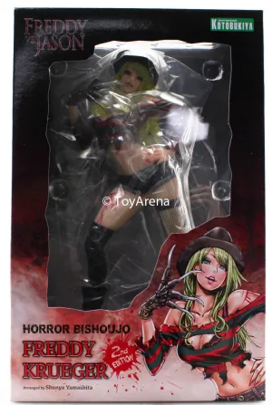 Kotobukiya Bishoujo Horror Freddy vs Jason Freddy Krueger 2nd Edition Statue PVC Hobby