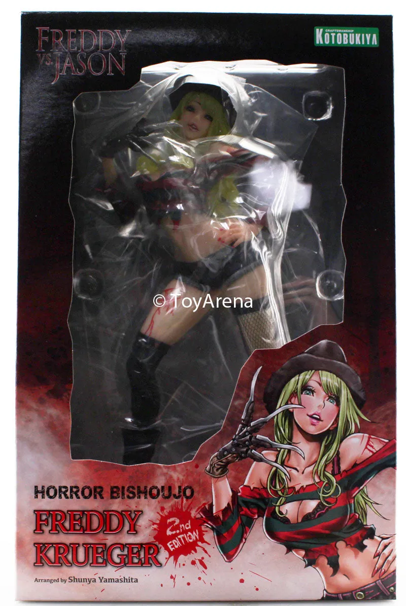 Kotobukiya Bishoujo Horror Freddy vs Jason Freddy Krueger 2nd Edition Statue PVC Hobby