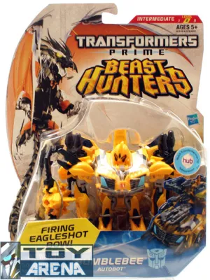 Transformers Prime Beast Hunters #001 Bumblebee Autobot Deluxe Class Series 2 Sci-Fi Model Science Model
