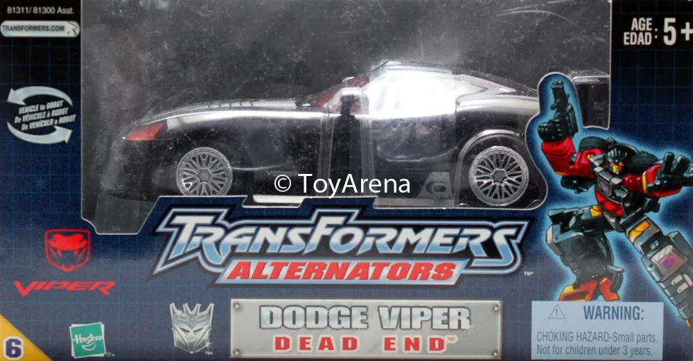 Transformers Alternators #06 Dead End - Dodge Viper Cultural Gift Contemporary Home