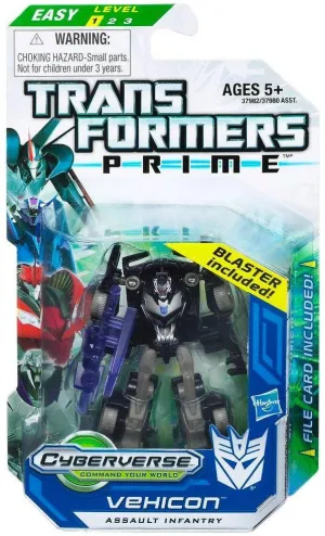 Transformers Prime RID Legion Class Vehicon Assault Infantry Cyberverse Fashion Doll Constant Companion