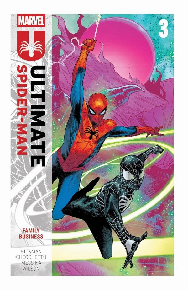 Creative Dramatic Ultimate Spider-Man by Jonathan Hickman Vol. 3: Family Business TP Planet Model