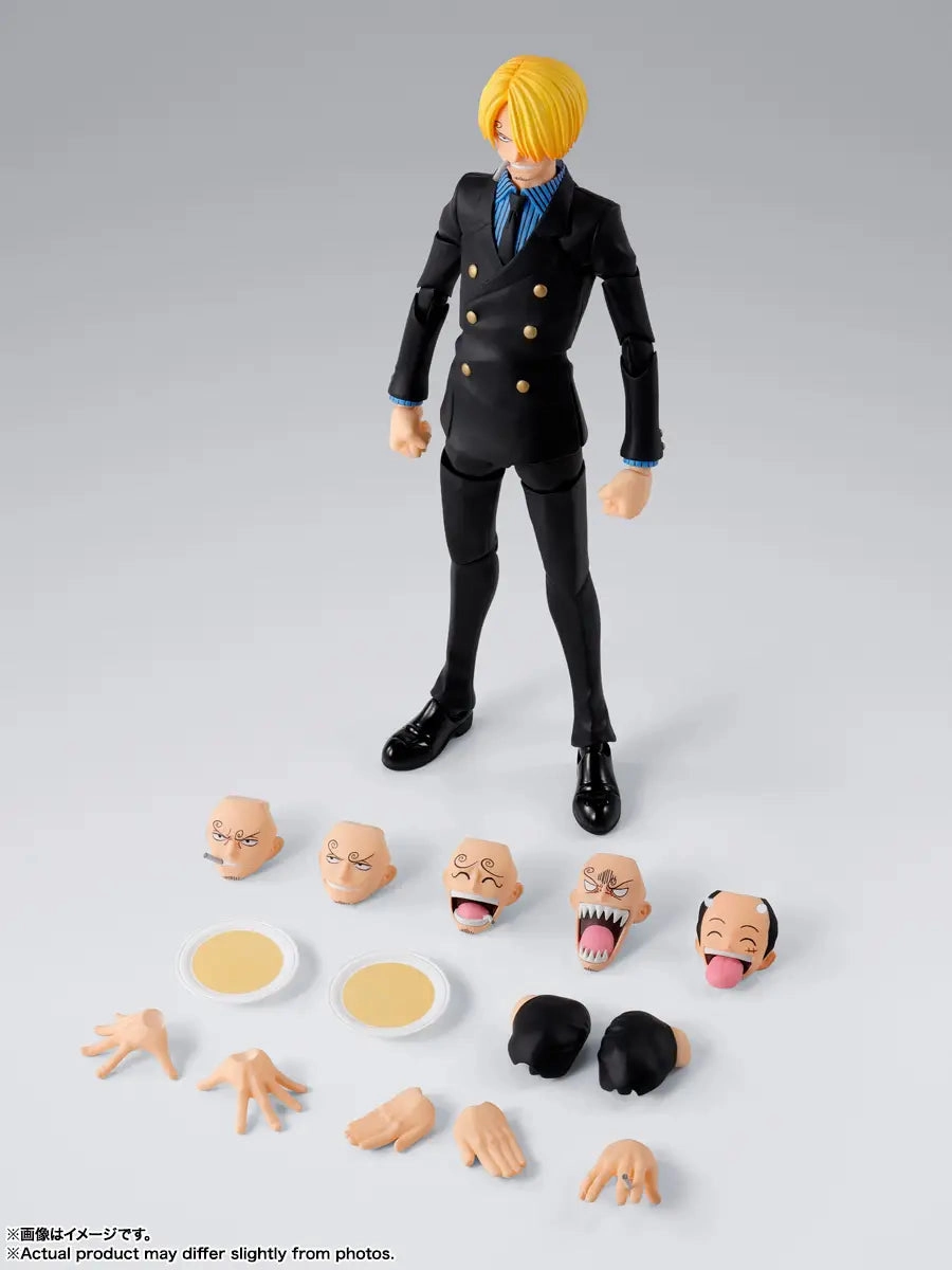 Memory Boost Cloud Formation S.H. Figuarts One Piece Sanji (Romance Dawn) Action Figure
