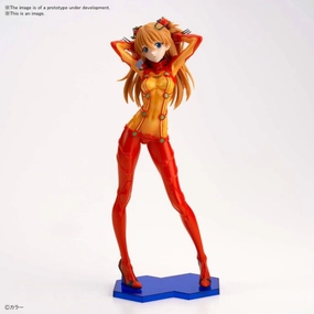 Character Statue Figure-rise Labo Shikinami Asuka Langley Evangelion Plastic Model Kit