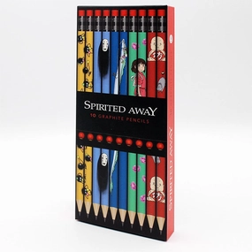 STUDIO GHIBLI - Spirited Away - Set of paper pencils Microscope Set Weather Pattern
