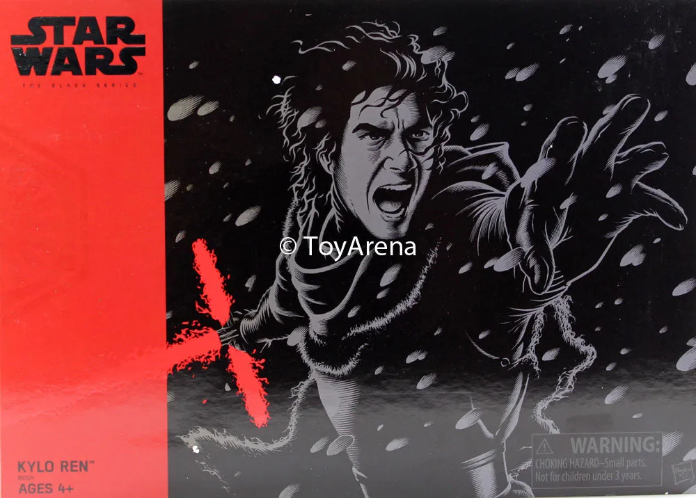 Hasbro Star Wars Black Series Kylo Ren Unmasked SDCC 2016 Exclusive 6 Inch Action Figure Staircase Decor Cultural Gift