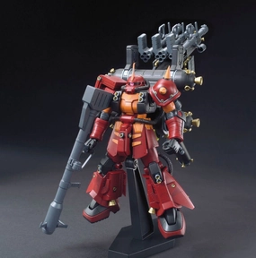 Gundam 1/144 HG Thunderbolt #09 MS-06R Zaku II High Mobility Type "Psycho Zaku" (Thunderbolt ONA Ver.) Model Kit Felt Toy Protective Case