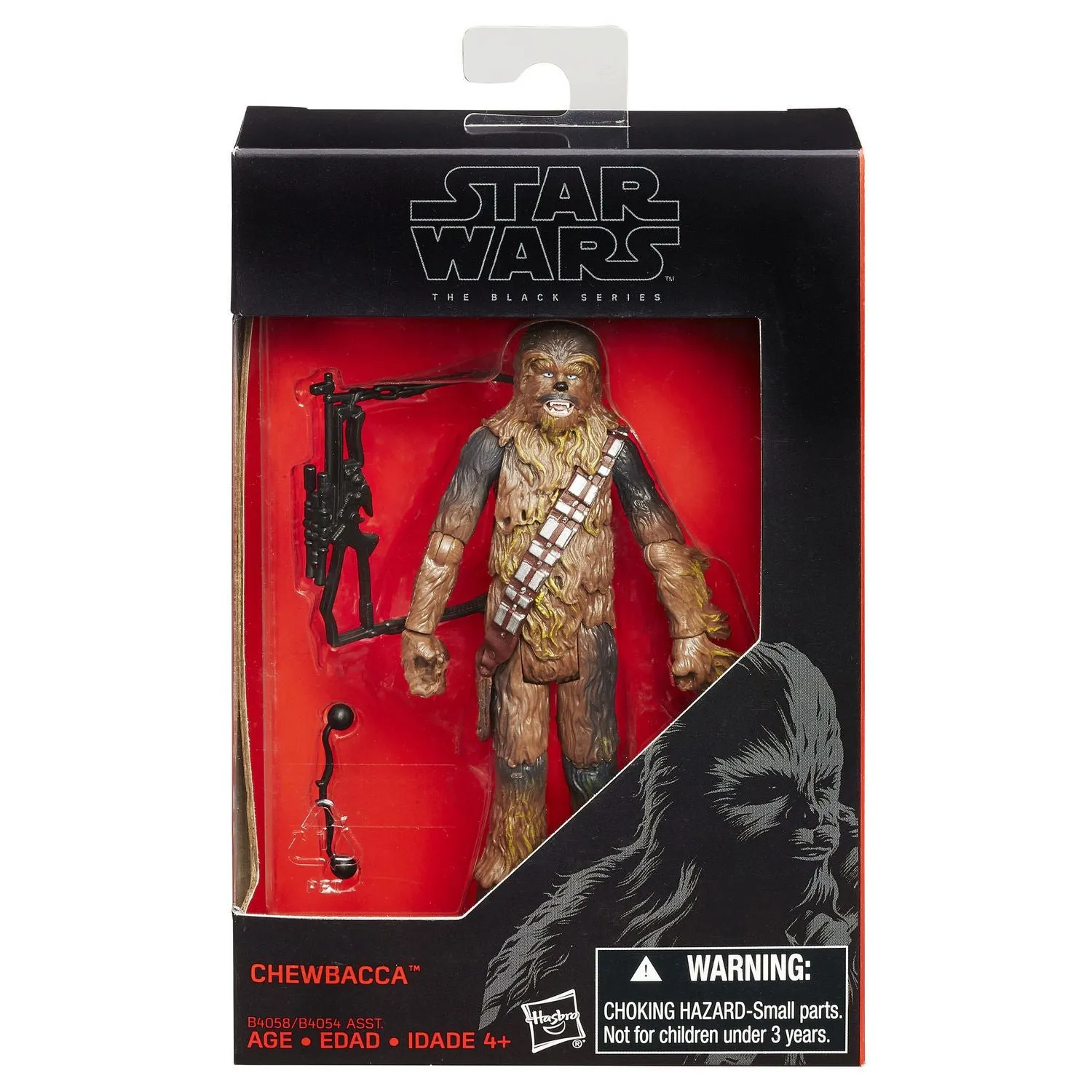 Hasbro Star Wars Black Series 2015 Chewbacca Walmart Exclusive 3.75 Inch Figure Character Model Generational Gift