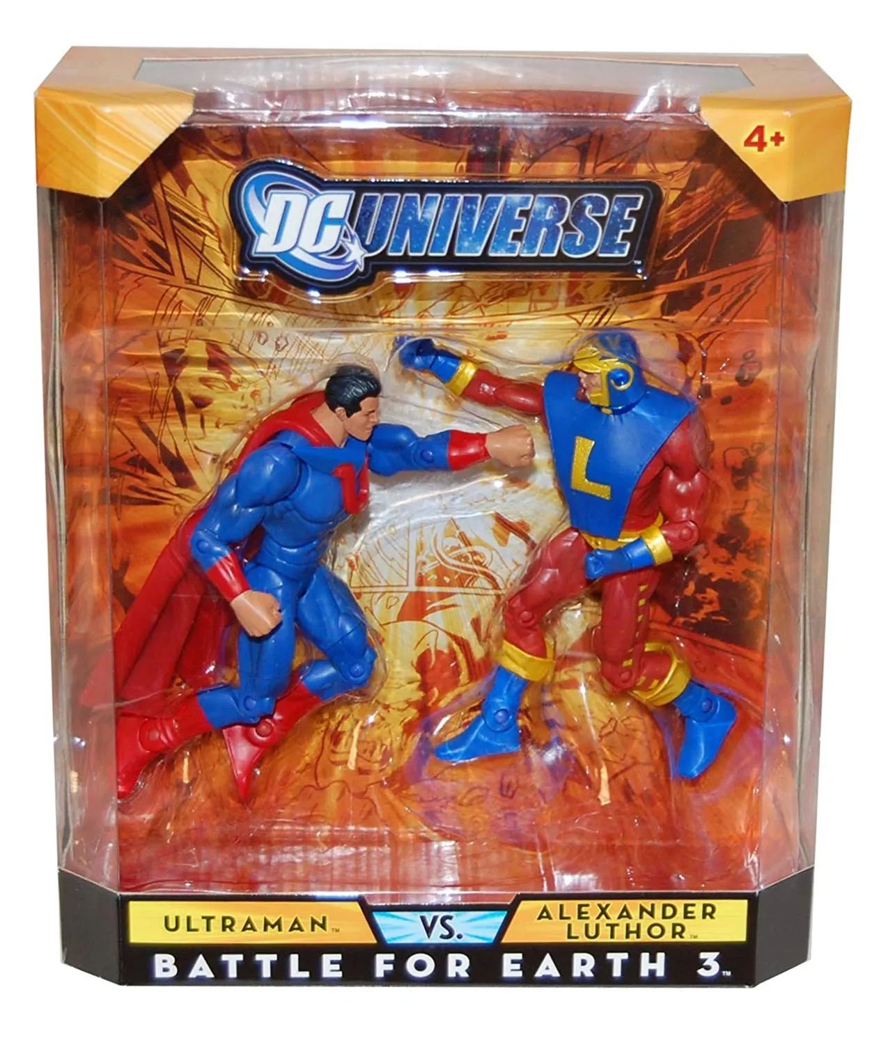 Rustic style DC Universe Classic Ultraman and Alexander Luthor Action Figure Set