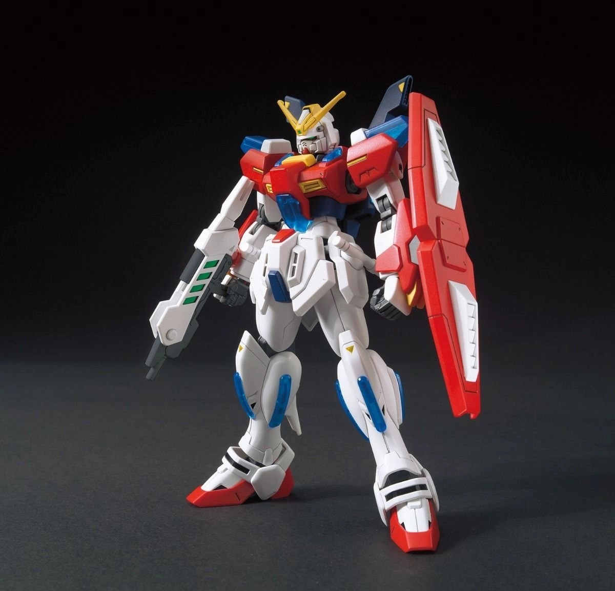 Collector's Album NFC Feature Gundam 1/144 HGBF #058 SB-011 Star Burning Gundam Model Kit