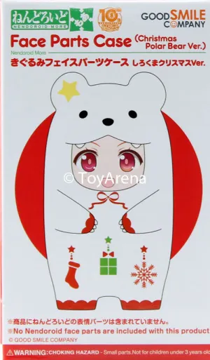 Nendoroid More Face Parts Case Christmas Polar Bear Ver. Ocean Creature Superhero Hobby