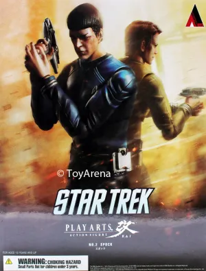 Star Trek Mr. Spock Play Arts Kai Action Figure Miniature Product