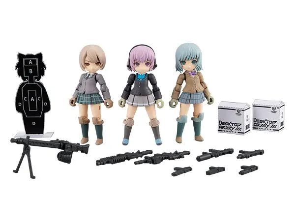 Desktop Army Vol 16 Little Armory Series Trading Figures Box Set of 3 Art Toy Winter Decoration