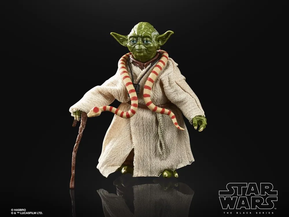 Hasbro Star Wars Black Series 40th Anniversary Empire Strikes Back Yoda 6 Inch Action Figure Custom Paint Posable Figure