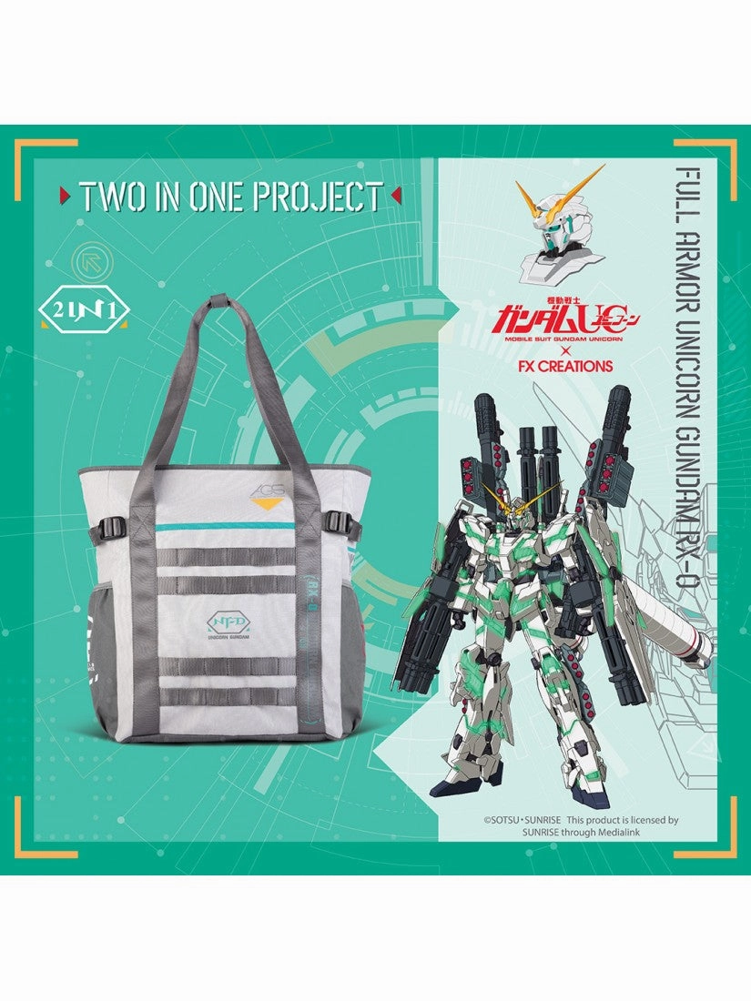 FX Creations RX-0 Unicorn Gundam Two Way Tote Bag GUC76196-21 Master Collector Art Exhibit