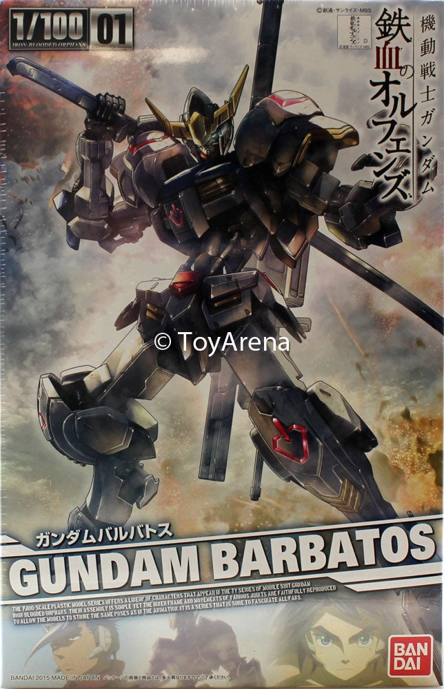Gundam 1/100 NG #01 Gundam Barbatos Iron-Blooded Orphans Model Kit Premium Toy
