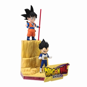 Bandai Dragon Ball Daima Son Goku (Mini) and Vegeta (Mini) Model Kit Meditation aid Compassion Demonstrate