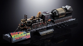 Bandai Chogokin Back to the Future Part 3 Time Train Action Figure Colorful pieces Circuit Design