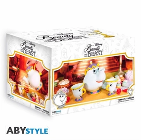 Problem Solving Moral Standard Disney Beauty And The Beast Mrs. Potts & Chip Ceramic Premium Teapot