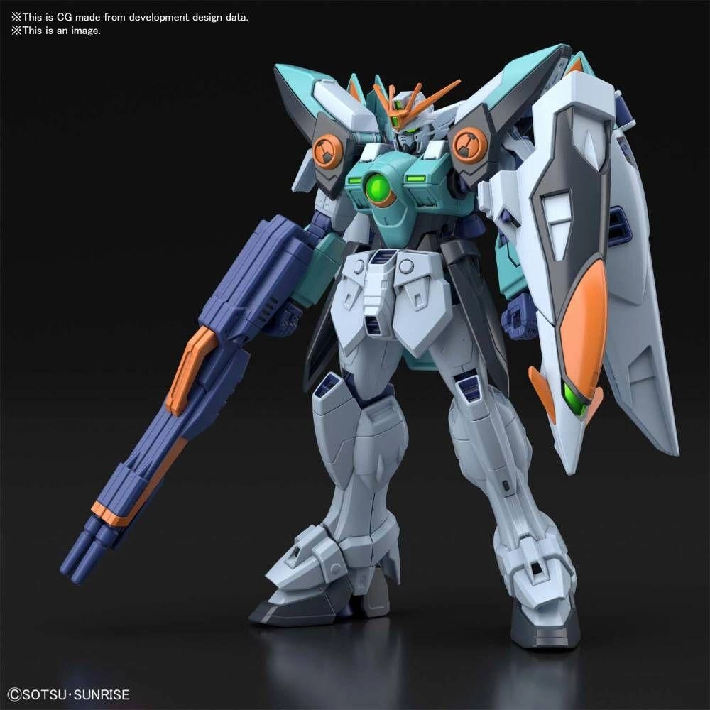 Toy Sculpture Gundam 1/144 HGBB #09 Breaker Battlogue XXG-00W0SKY Wing Gundam Sky Zero Model Kit