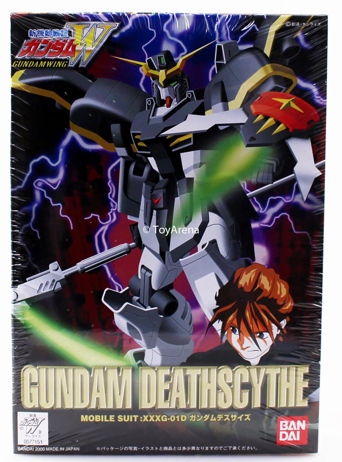 Silver Coated Gundam 1/144 NG Wing WF-03 Deathscythe Gundam XXXG-01D Model Kit