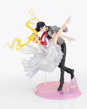 Solo Play Figuarts Zero Chouette Sailor Moon Usagi and Tuxedo Mask (Moonlight Glow Edition) Figure