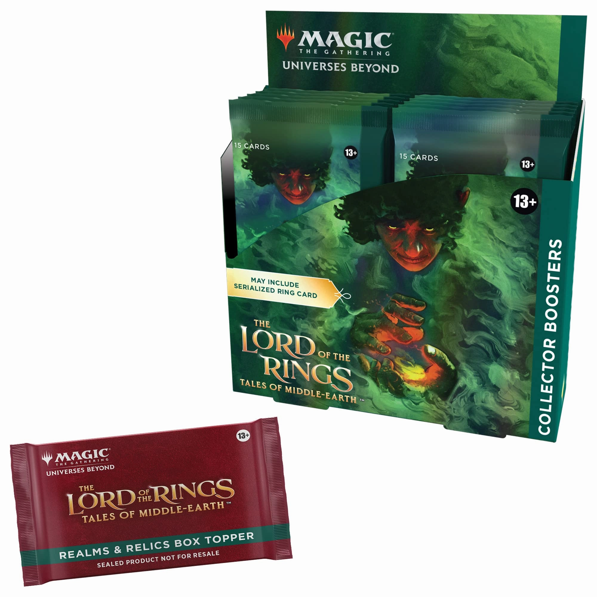 Magic: The Gathering - Universes Beyond - The Lord of The Rings: Tales of Middle-Earth Collector Booster Pack (French Language) Compound Formation Cyber Pet
