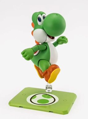 S.H. Figuarts Super Mario Yoshi Action Figure Struggle Win