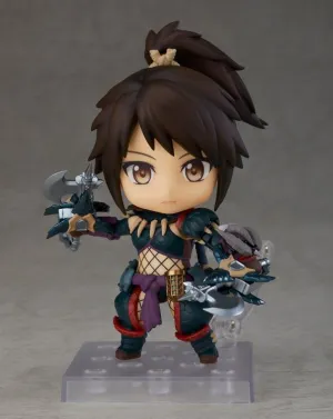 Nendoroid #1284-DX Hunter (Female Nargacuga Alpha Armor Ver.) Monster Hunter Character Item Chibi Goods