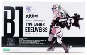 Kotobukiya Megami Device B1 Type Jaeger Edelweiss Model Kit KP476 Superhero Pose