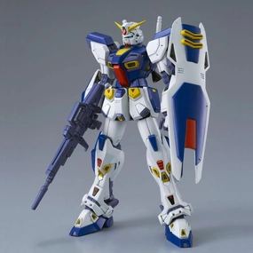 Gundam 1/100 MG F90 Model Kit Exclusive Magazine Cover Deity Statue