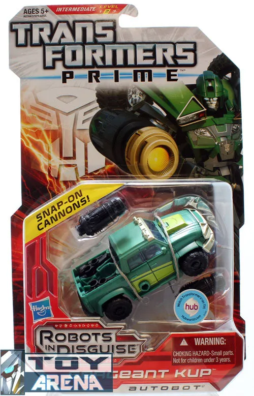 Transformers Prime RID Deluxe Class Sergeant Kup Autobot Villain Figure Display Model