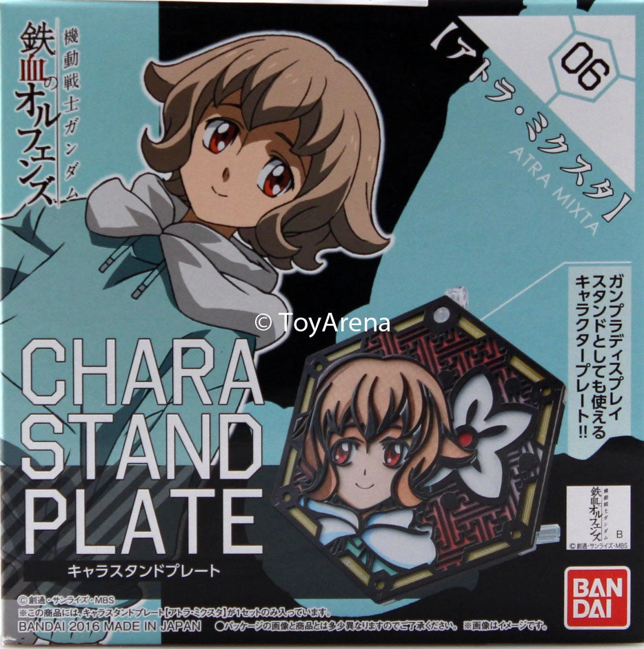Gundam Character Stand Plate #05 Atra Mixta Iron-Blooded Orphans PC Game Interchangeable Part