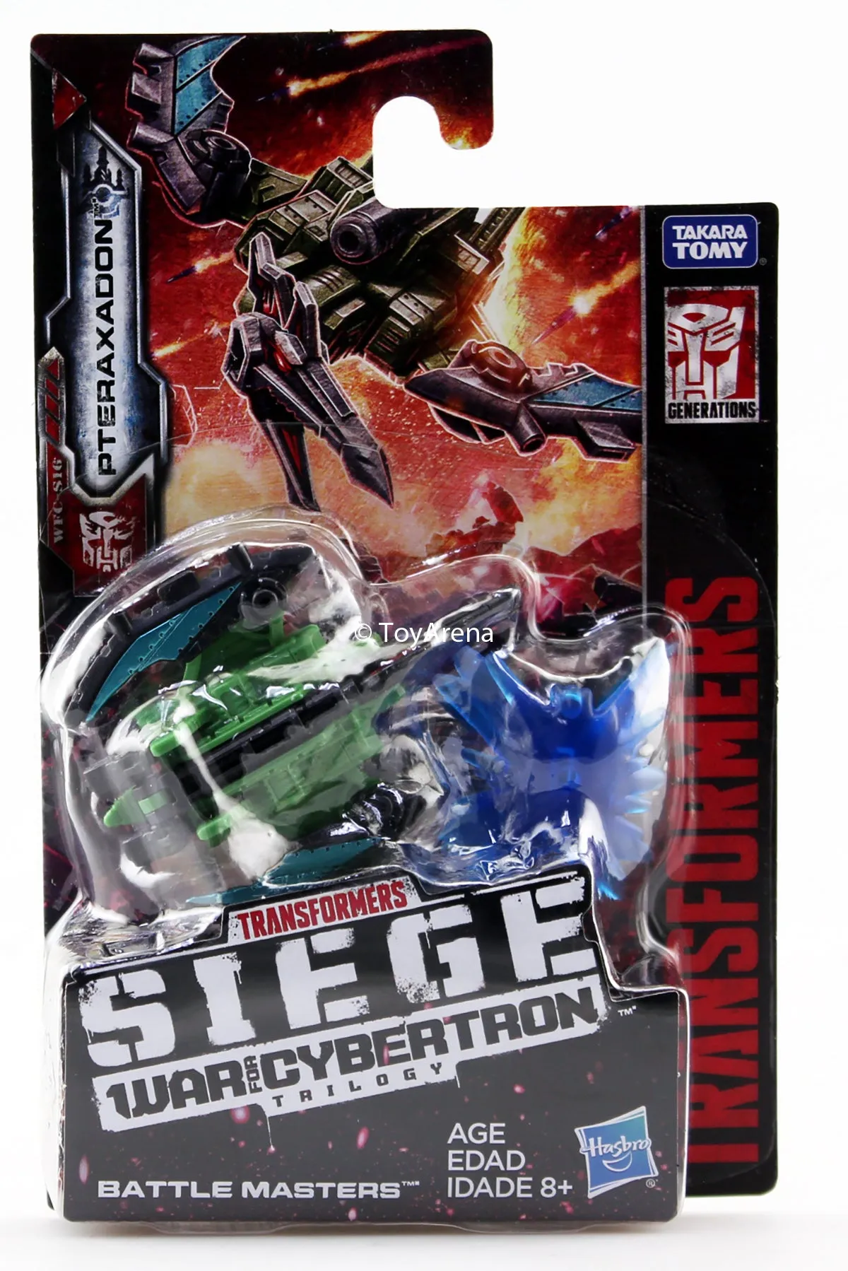 Transformers Generations War For Cybertron: Siege Battlemaster Pteradaxon Action Figure WFC-S16 Mythological God Mid Century