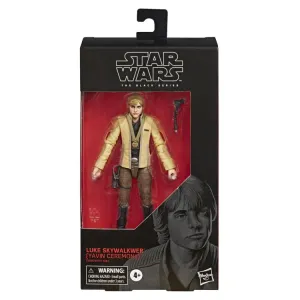 Collector's Club Rare Edition Hasbro Star Wars Black Series Force Awakens #100 Luke Skywalker (Yavin Ceremony) 6 Inch Action Figure