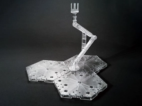 Gundam Action Base 4 Clear Stand Model Kit Light Up Feature