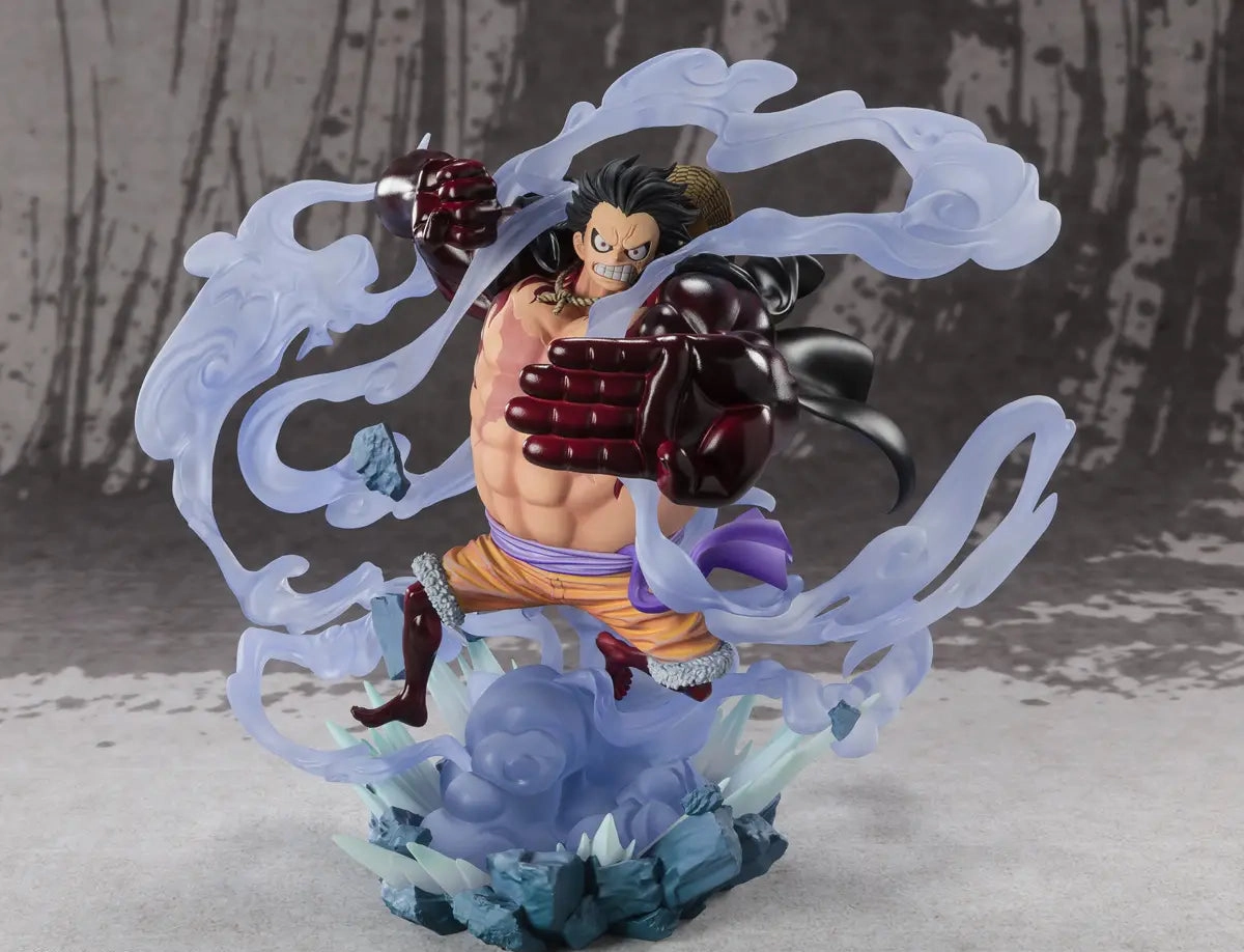 Worldview Form Fabric Toy Figuarts Zero Extra Battle One Piece  Monkey D. Luffy Gear 4 (Battle of Monsters on Onigashima) Statue