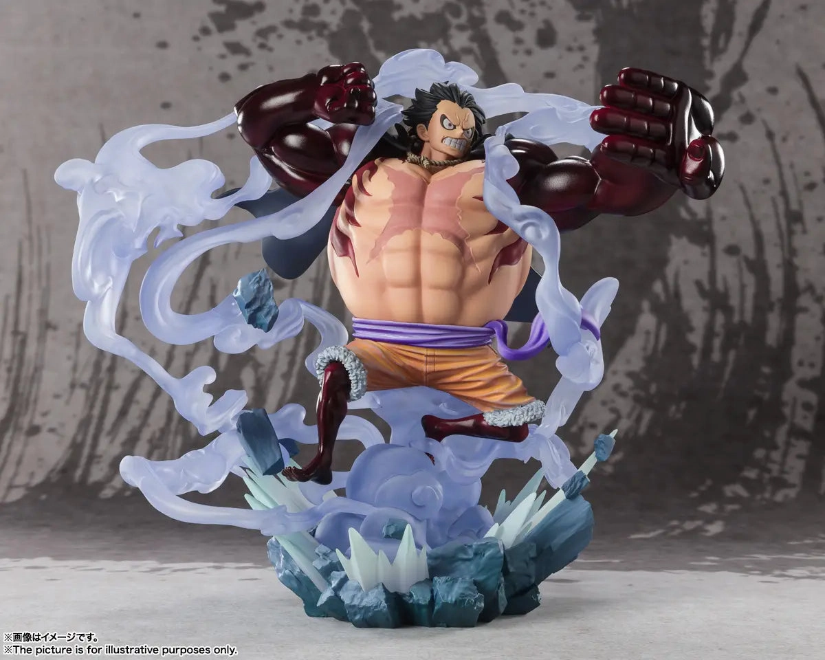 Eco Warrior Collision Detection Figuarts Zero Extra Battle One Piece  Monkey D. Luffy Gear 4 (Battle of Monsters on Onigashima) Statue