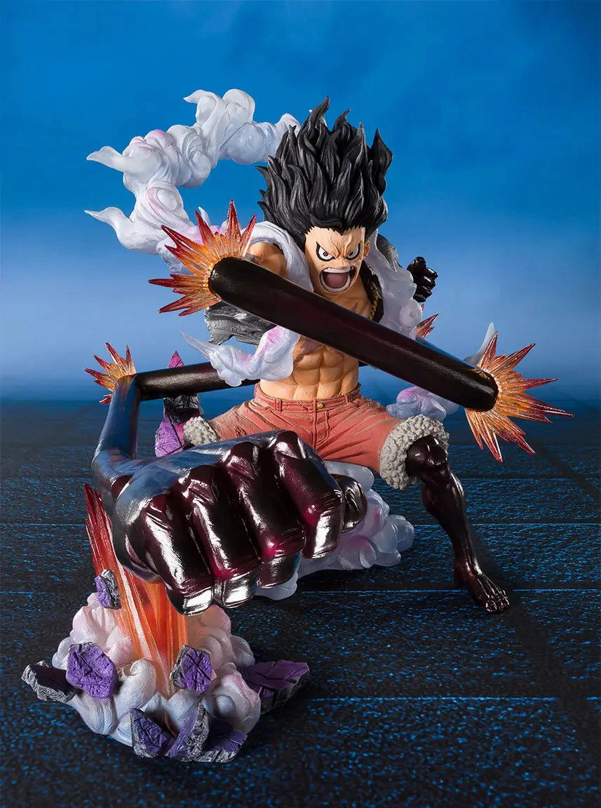 Space Adventure Figuarts Zero Extra Battle One Piece Monkey D. Luffy Gear 4 Snake Man King Cobra (Reissue) Statue
