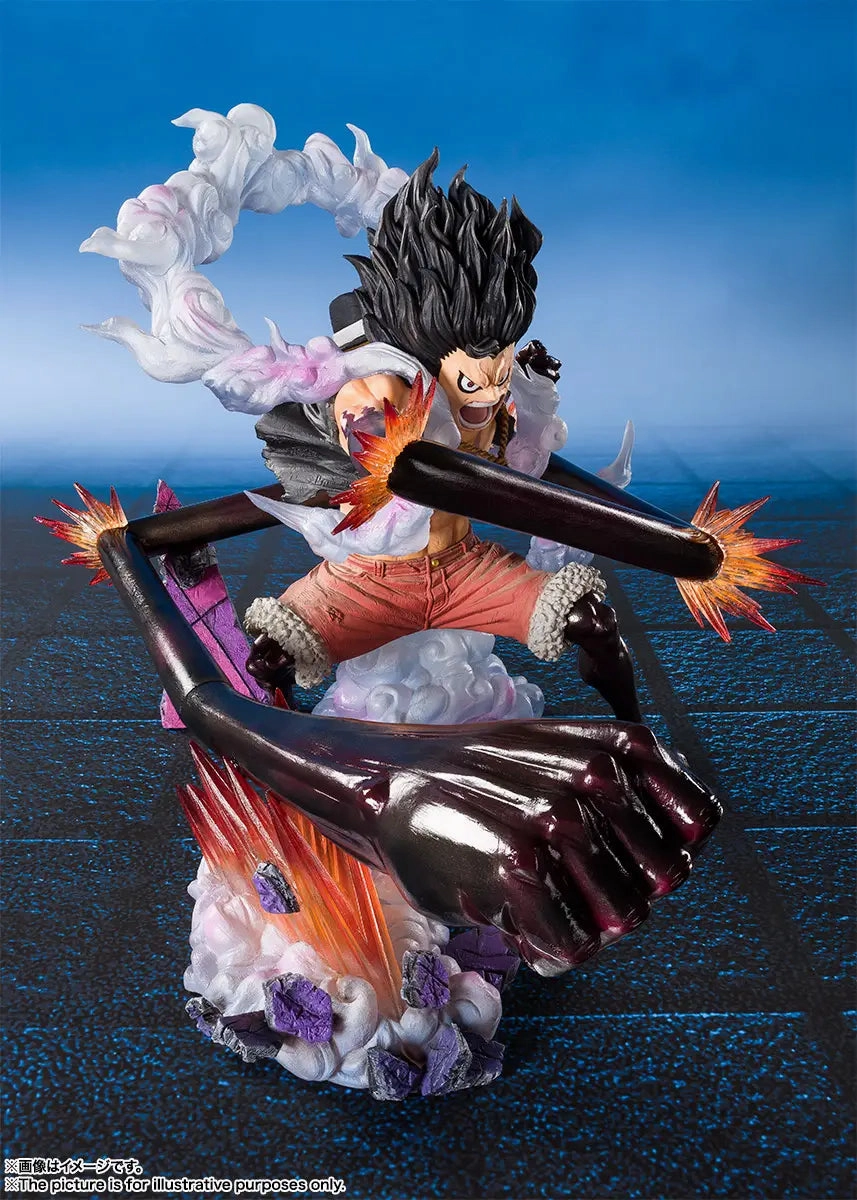 Figuarts Zero Extra Battle One Piece Monkey D. Luffy Gear 4 Snake Man King Cobra (Reissue) Statue Difference Cause Biodiversity