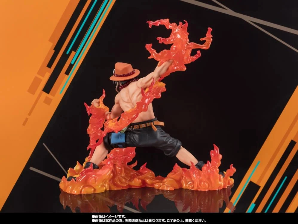 Worm Farm Requirement Satisfy Figuarts Zero Extra Battle One Piece Portgas D. Ace (Bounty Rush 5th Anniversary) Statue