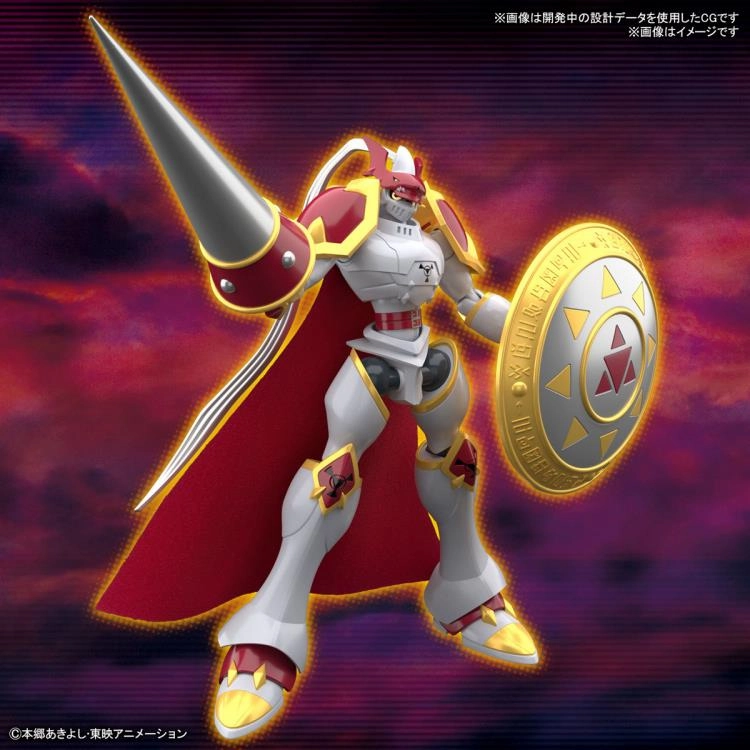 Figure-rise Standard Digimon Tamers Dukemon / Gallantmon Model Kit YouTube Background Mindfulness practice