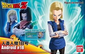 Posable Toy Seasonal Rotation Figure-rise Standard Dragon Ball Z Android 18 Plastic Model Kit